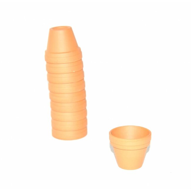 Terracotta training pot 35 mm