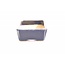 Maceta rectangular Hattori