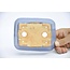 Pot rectangulaire, 13,7 cm, Hattory Tokoname