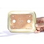 Pot rectangulaire Hattory, 14,5 cm