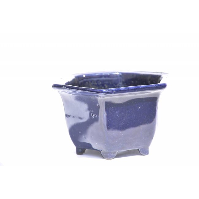 Rechteckiger Topf, Shuhou Tokoname Bonsai Topf 13,6 cm