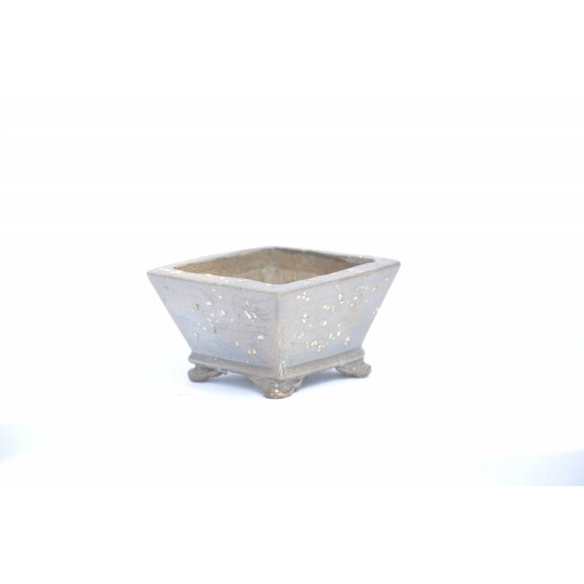 Rectangular pot, Hean Kousen 7,1 cm bonsai pot
