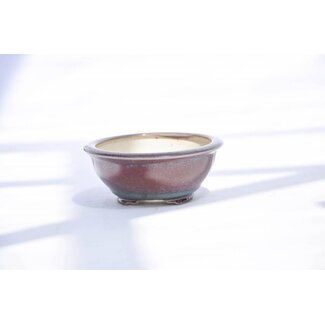 Eimei ( Yozan kiln) Pot rond, 4,5 cm Eimei, Yozan