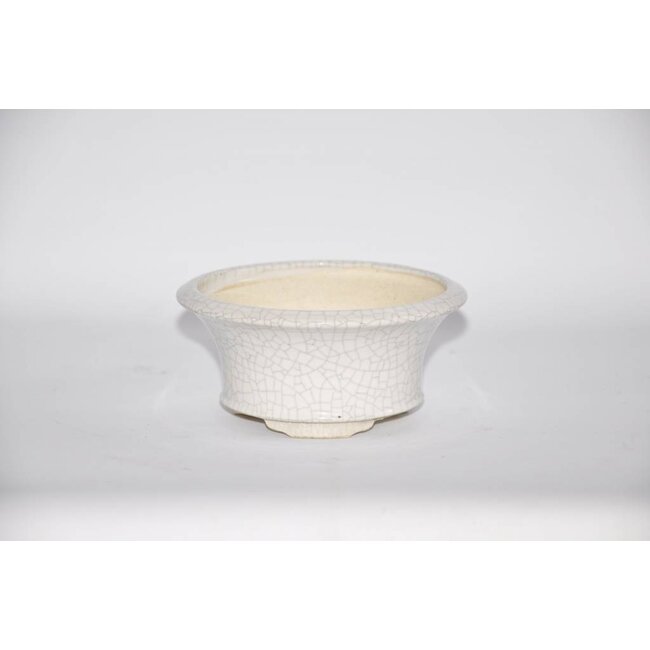 Pot en forme de bonsaï rond, 12,3 cm Yozan Tokoname