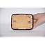 Rectangular bonsai pot 14,4 cm, Hattory Tokoname