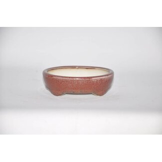 Eimei ( Yozan kiln) oval pot