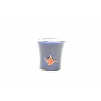 Horie Biko 堀江美功 (Fukushima) Vaso rotondo 6,2 cm, Bikou Giappone