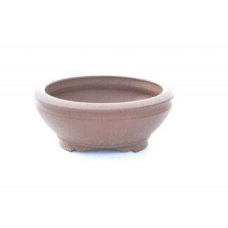  Eimei ( Yozan kiln) Maceta redonda de 10 cm x 10 cm, Youzan, Emei Japón