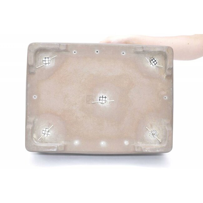 Maceta rectangular, Gyouzan, 42,7 cm