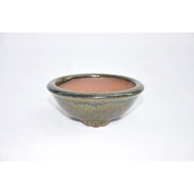 Vaso rotondo 4 cm 10 cm x 10 cm, Youzan, Emei, Tokoname Giappone