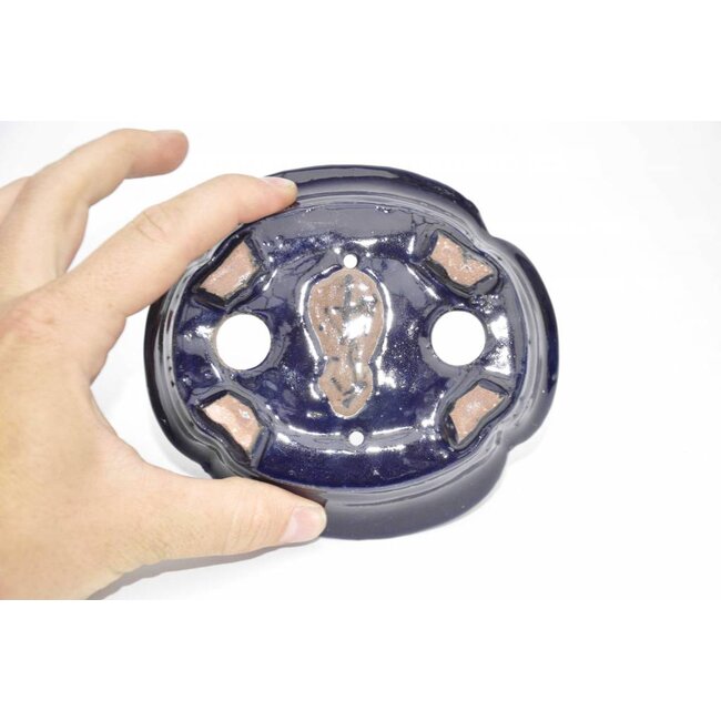 Ovale Shuhou 14 cm Tokoname pot.