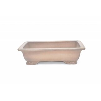  Zenigo (Matsushita Masuo) Maceta rectangular 41,4 c 29,6 cm Zenigo