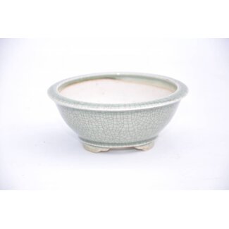  Eimei ( Yozan kiln) Maceta redonda Hasan 4,7 cm