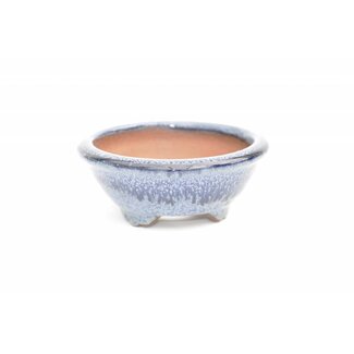  Eimei ( Yozan kiln) Bote redondo 4 cm de Youzan