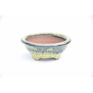  Eimei ( Yozan kiln) Bote redondo 4 cm, Youzan