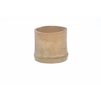 ronde bamboe pot