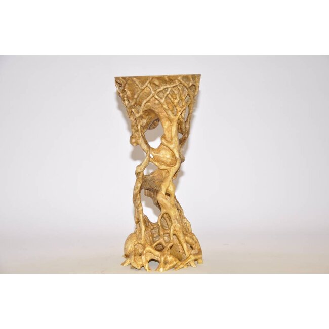 Tafel van wortelhout