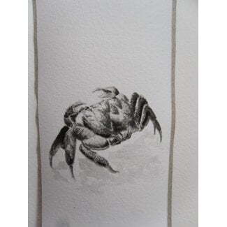 Crab 1 Tanzaku 36x6 cm