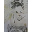 Geisha 5 Shikishi 13x12 cm