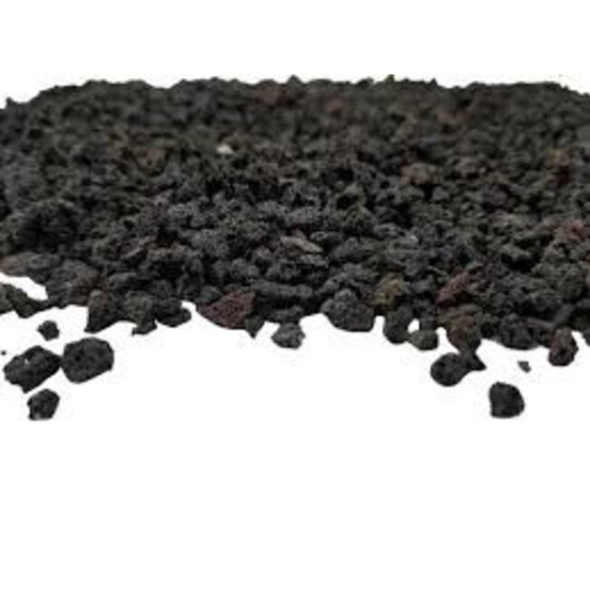 Fuji Lava substrato nero 3 - 5 mm; 10kg.