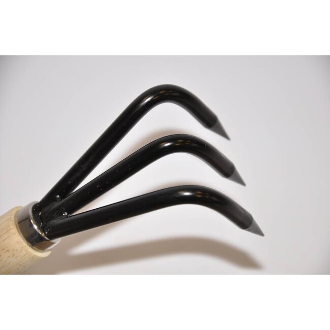 Root hook triple 215mm | bonsai tool | repotting tool | Matsu Bonsai Tools