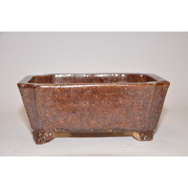 Rectangular Shuhou bonsai pot 14cm