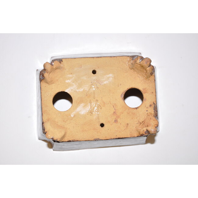 Pot bonsaï rectangulaire de Shuhou 14cm