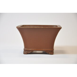 Shibakatsu (Katsuichi Shibata) Pot Shibakatsu carré non vitré 97 mm