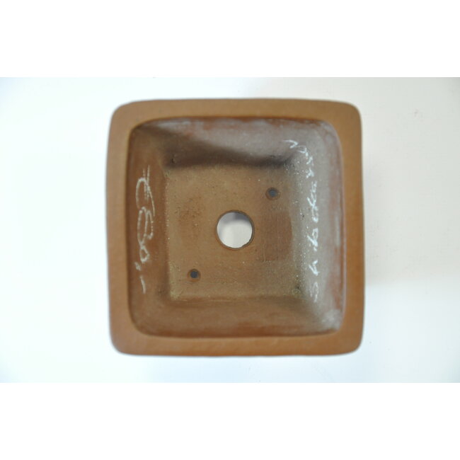 Pot Shibakatsu carré non vitré 97 x 97 x 55 mm