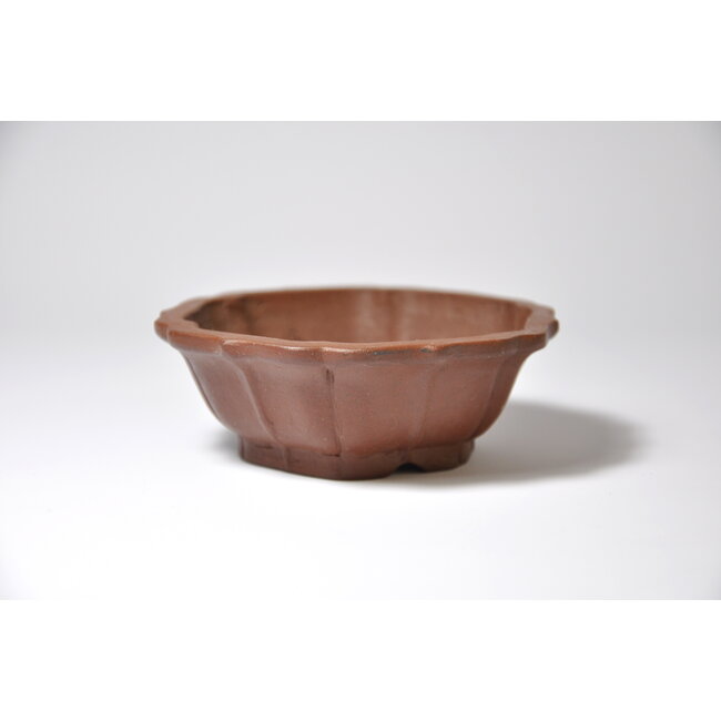 Pot Shibakatsu hexagonal non vitré - 90 x 90 x 31 mm