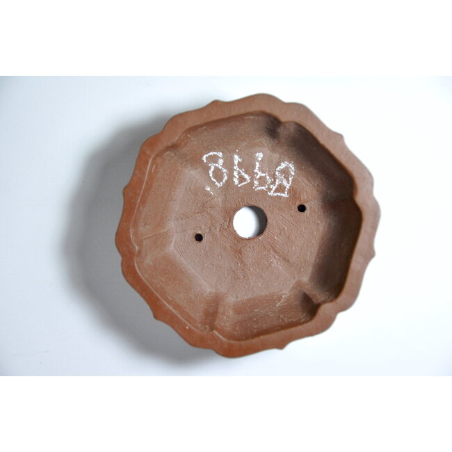 Maceta  hexagonal sin esmaltar Shibakatsu - 90 x 90 x 31 mm