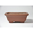 Rectangular unglazed Shibakatsu pot - 86 x 70 x 33 mm