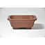 Rectangular unglazed Shibakatsu pot - 86 x 70 x 33 mm