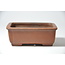 Rectangular unglazed Shibakatsu pot - 98 x 78 x 37 mm