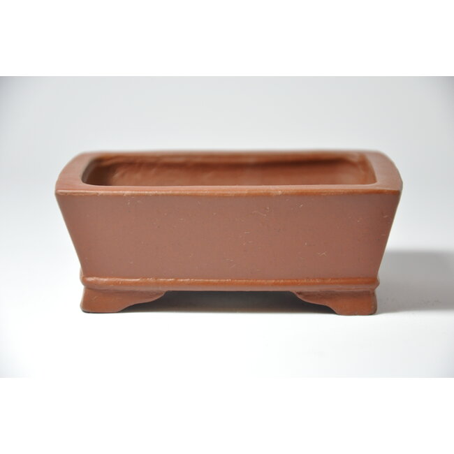 Maceta  Shibakatsu rectangular sin esmaltar - 102 x 77 x 36 mm