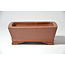 Rectangular unglazed Shibakatsu pot - 102 x 77 x 36 mm