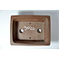 Pot Shibakatsu rectangulaire non vitré - 125 x 95 x 42 mm