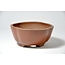 Mokko ongeglazuurde Shibakatsu-pot - 116 x 95 x 42 mm