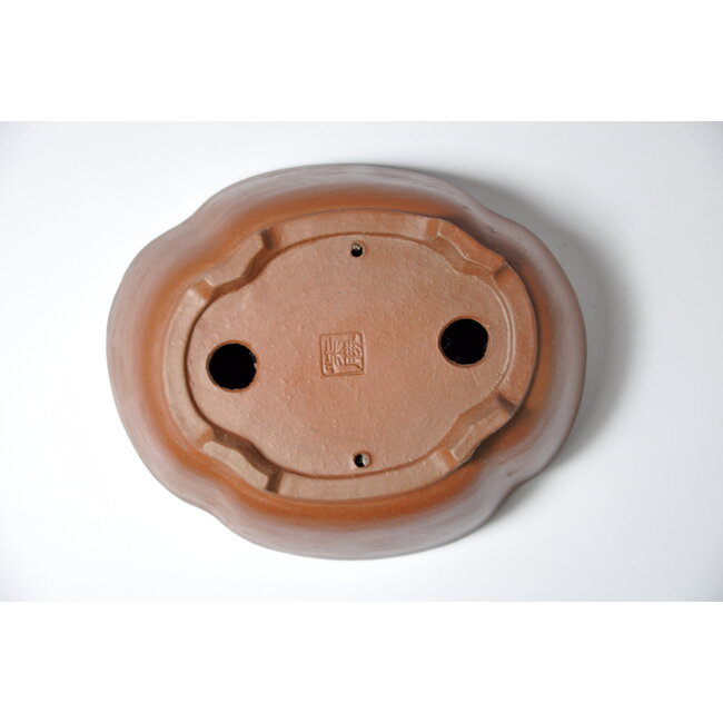 Mokko unglazed Shibakatsu pot - 116 x 95 x 42 mm