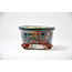 Pot Kutani ovale peint à la main - 95 x 71 x 42 mm