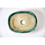 Pot Kutani ovale peint à la main - 95 x 71 x 42 mm
