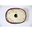 Oval handpainted Kutani pot - 95 x 71 x 42 mm