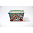 Rectangular handpainted Kutani pot - 90 x 62 x 35 mm