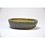 Pot ovale vert - 80 x 68 x 21 mm