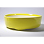 Rond geel geglazuurde Seifu-pot - 149 x 149 x 47 mm