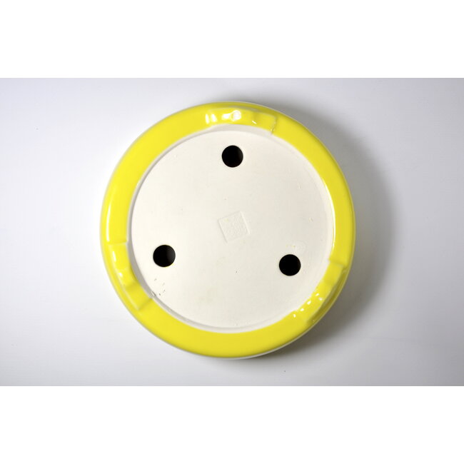 Pot Seifu rond jaune vitré - 149 x 149 x 47 mm