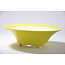 Vaso Seifu tondo giallo smaltato - 147 x 147 x 47 mm