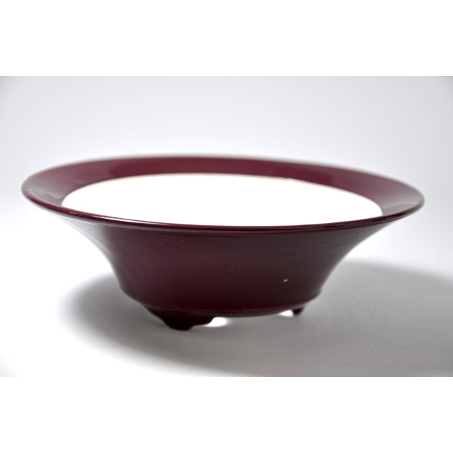 Vaso Seifu viola melanzana tondo - 148 x 148 x 48 mm