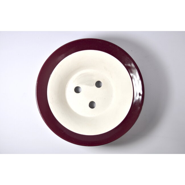 Berenjena redonda maceta Seifu púrpura - 148 x 148 x 48 mm