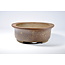 Oval unglazed kousen pot - 188 x 146 x 50 mm